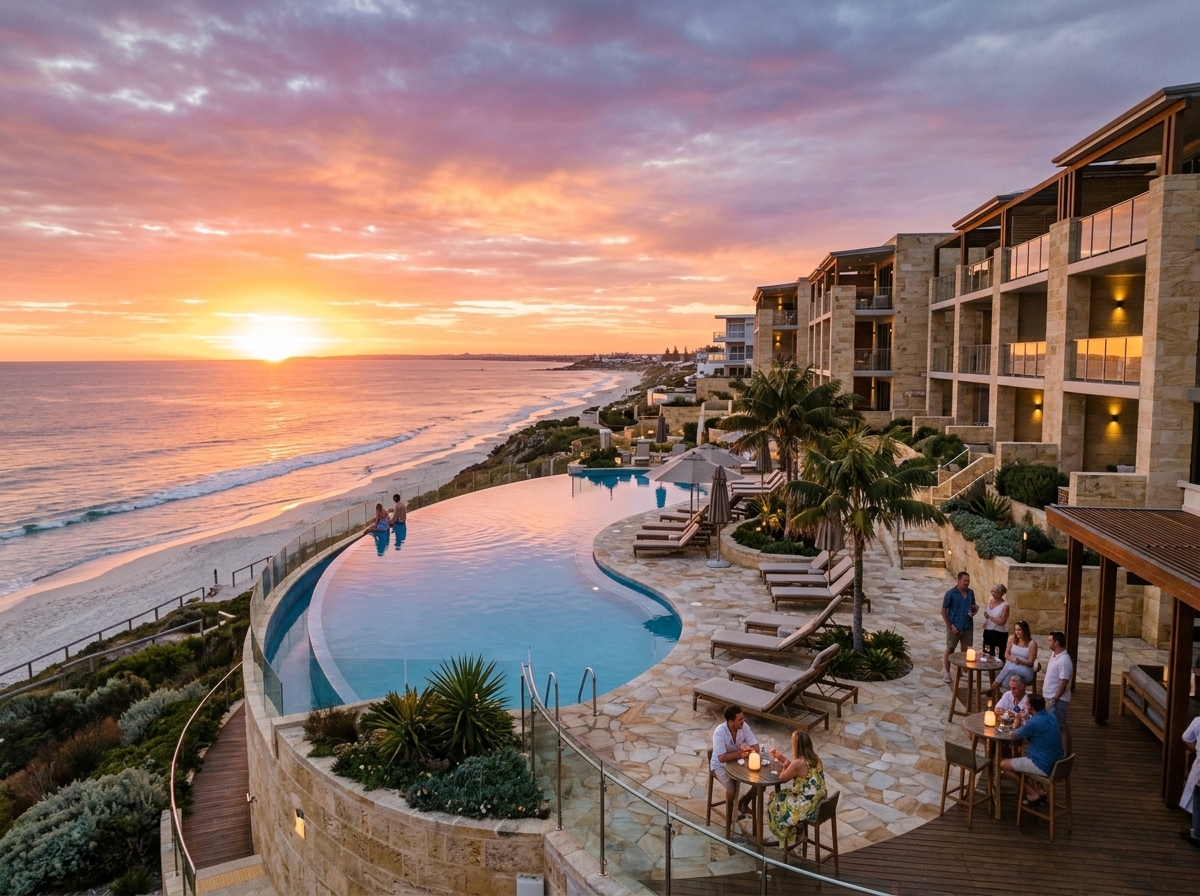 Sunset Bay coastal resort