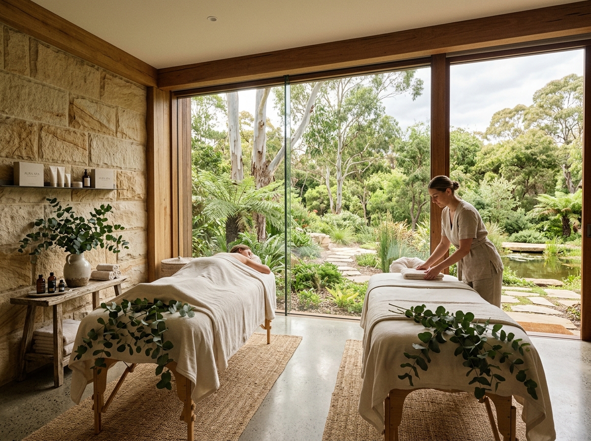 Natural Australian resort spa stay